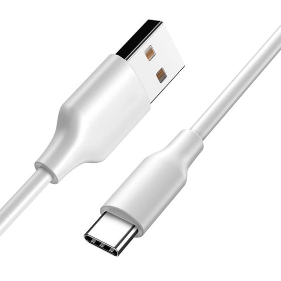 Imagem de KIT 3 Unidades Cabo USB Dados e Carregamento Rápido USB-C 2.4A Tipo C 1M