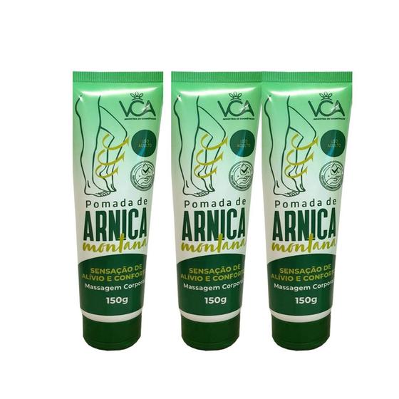 Imagem de Kit 3 Unidades de Pomada Arnica