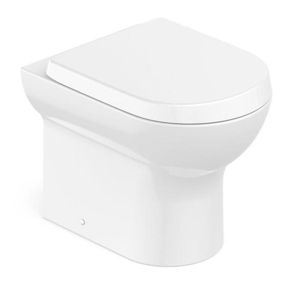 Imagem de Kit 3 Vaso Sanitários Convencional com Assento Termofixo Queda Amortecida Nexo Roca