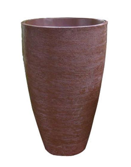 Imagem de Kit 3 Vasos Planta 65x40+ 80x50+ 45X30 Oval Moderno Polietileno