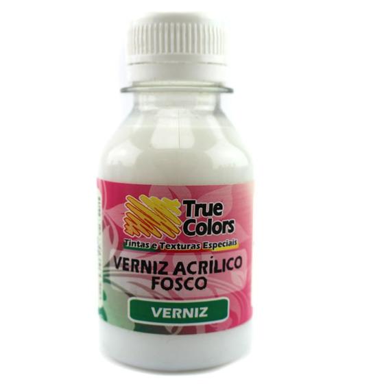 Imagem de Kit 3 Verniz Acrilico Fosco 100 Ml - True Colors