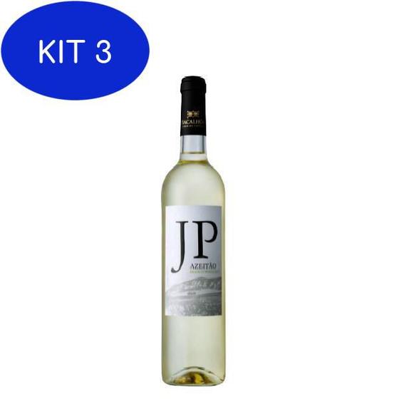 Imagem de Kit 3 Vinho Branco JP Azeitão Bacalhôa 2016