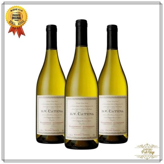 Imagem de Kit 3 Vinhos Argentinos DV Cat Zapata Chardonnay Chardonnay