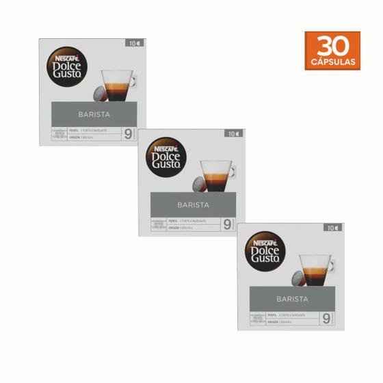 Imagem de Kit 30 Capsulas De Café Dolce Gusto Espresso Barista