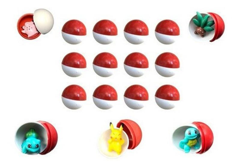 Imagem de Kit 30 Miniaturas Pokémon Com Mini Pokebola Sem Repetições - CPS