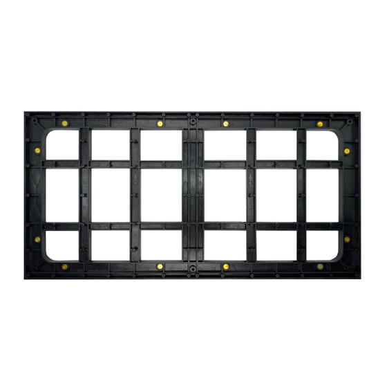 Imagem de Kit 30 Molduras De Plastico Para Painel De Led P4 Indoor