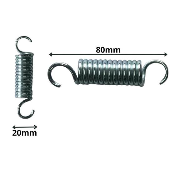 Imagem de Kit 32 Molas Mini Cama Elastica Jump Profissional Trampolim De Aço Resistente