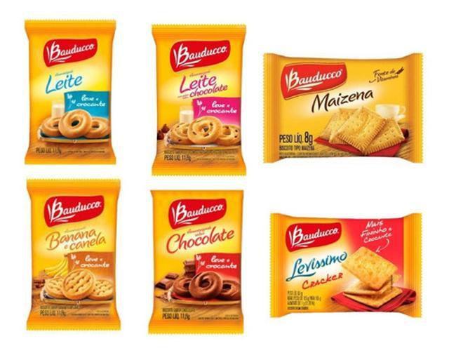 Kit 320Un Biscoitos Em Sachê Sabores Sortidos Bauducco Menor preço em Kit 320Un Biscoitos Em Sachê Sabores Sortidos Bauducco
