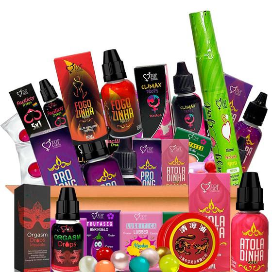 Imagem de Kit 35 Produtos Funcional Uso Pessoal Ou Revenda Sex Shop