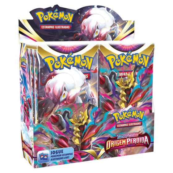 Kit 36 Boosters - Booster Box - Origem Perdida - Pokémon TCG Menor preço em Kit 36 Boosters - Booster Box - Origem Perdida - Pokémon TCG