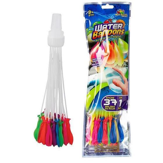 Imagem de Kit 37 Bexigas De Água Com Encaixe Para Torneira Enchimento