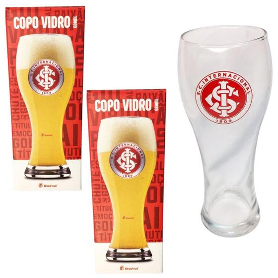 Imagem de Kit 3Un Copo Vidro Joinville Grande 680Ml Copão Chopp