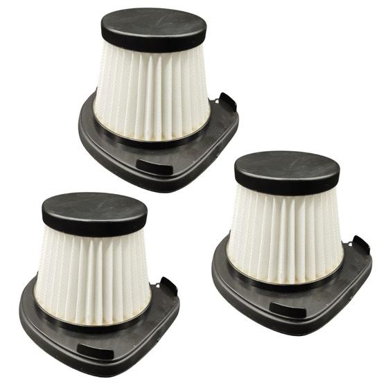 Imagem de Kit 3un Filtro HEPA do Motor Compatível com Aspirador Vertical Karcher VCL1