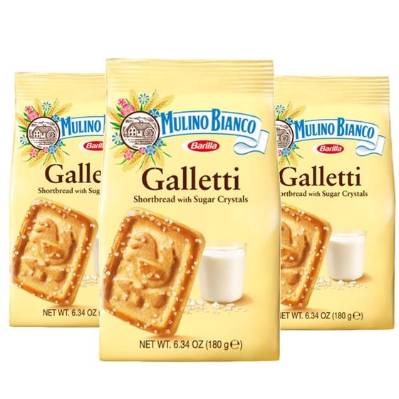 Imagem de Kit 3Und Biscoito Amanteigado Galletti Mulino Bianco 180G