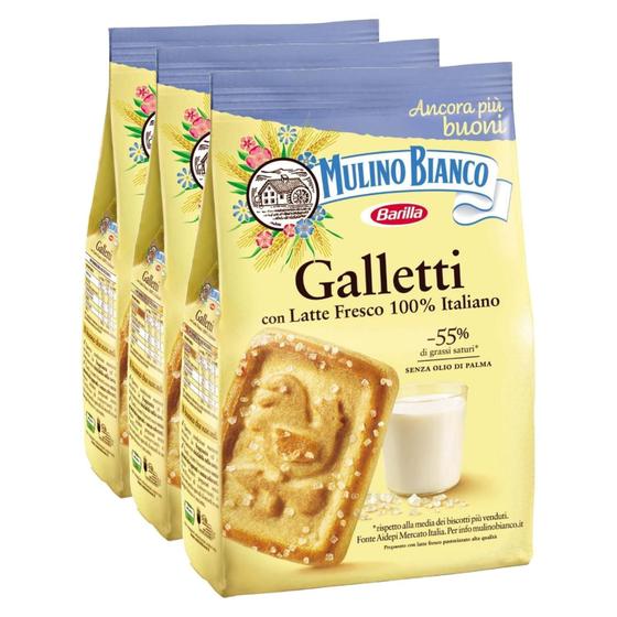 Imagem de Kit 3Und Biscoito Amanteigado Galletti Mulino Bianco 350G