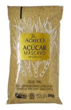 Imagem de Kit 3X: Açúcar Mascavo Orgânico Agreco 500g