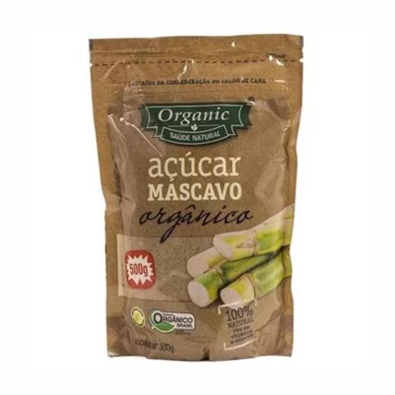 Imagem de Kit 3X: Açúcar Mascavo Orgânico Organic 500g