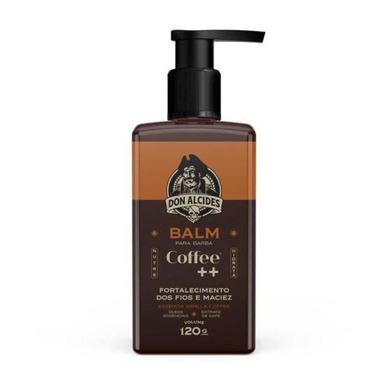 Imagem de Kit 3X Balm Hidratante Para Barba 120Ml Coffee Don Alcides