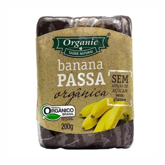 Imagem de Kit 3X: Banana Passa Orgânica Organic 200G