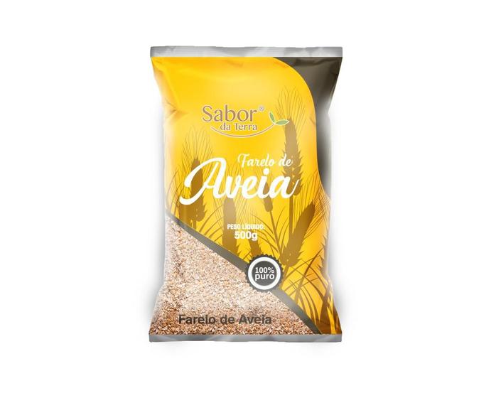 Imagem de Kit 3X: Farelo de Aveia Sabor da Terra 500g