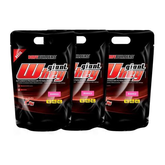 Imagem de Kit 3X Giant Whey Refil 2Kg