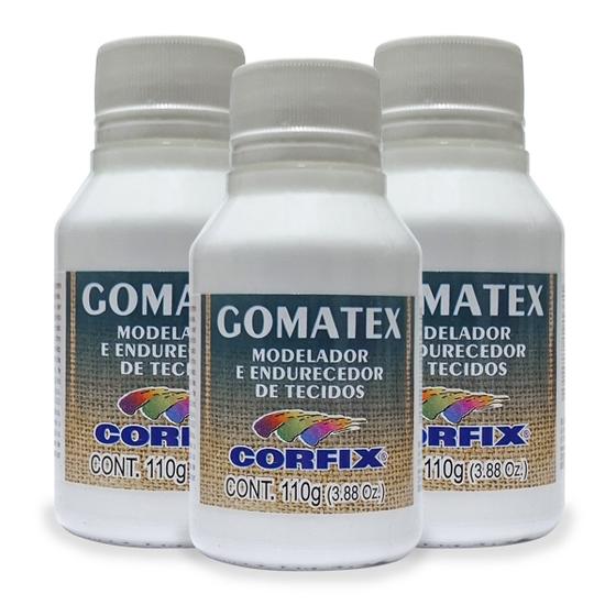 Imagem de Kit 3x Gomatex 110g Corfix