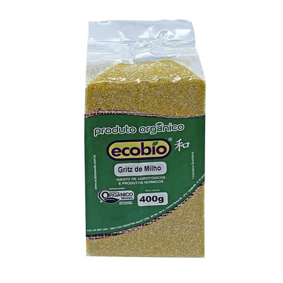 Imagem de Kit 3X: Gritz De Milho Orgânico Ecobio 400G