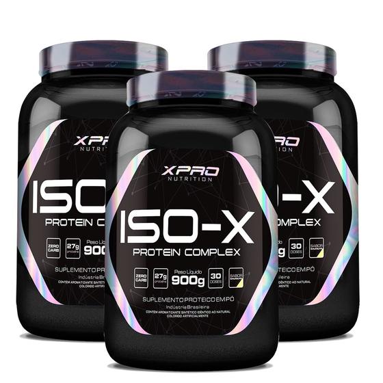 Imagem de Kit 3x Iso - X Protein 900g - Xpro Nutrition