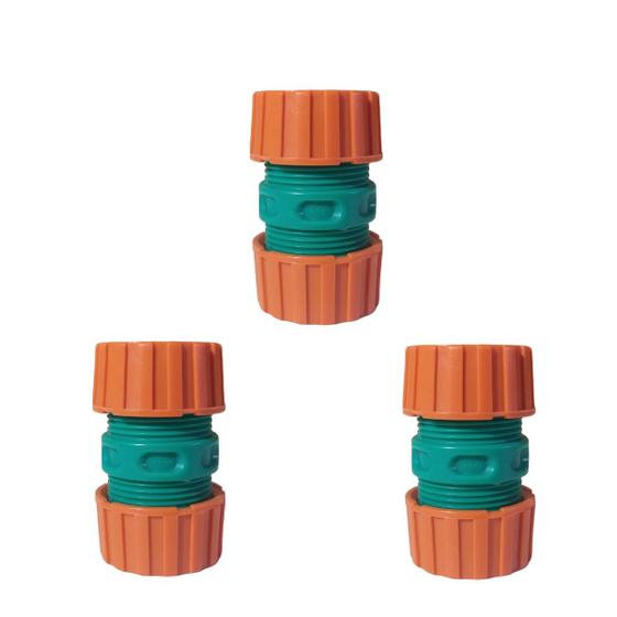 kit 3x Ligação Reparadora Extensor Emenda Mangueira Tramontina Menor preço em kit 3x Ligação Reparadora Extensor Emenda Mangueira Tramontina