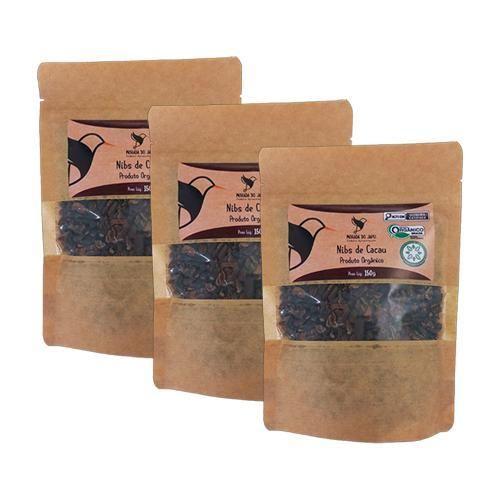 Imagem de Kit 3X: Nibs De Cacau Orgânico Morada Do Japu 150G
