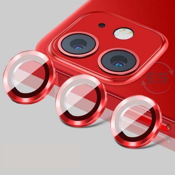 Imagem de Kit 3X Película Câmera Lente Para iPhone 12 Pro Max - Proteção e Beleza Juntos