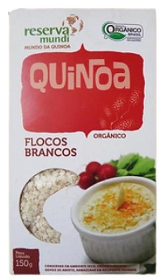 Imagem de Kit 3X: Quinoa Em Flocos Branca Orgânica Reserva Mundi 150G