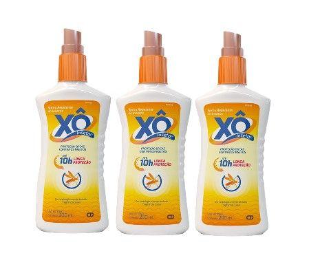 Imagem de Kit 3x Repelente Spray Xô Inseto Com 200ml - Cimed