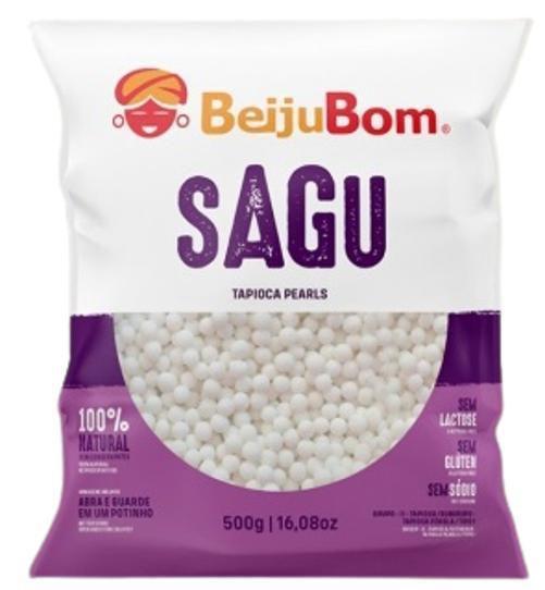 Imagem de Kit 3X: Sagu Sem Glúten Beijubom 500G