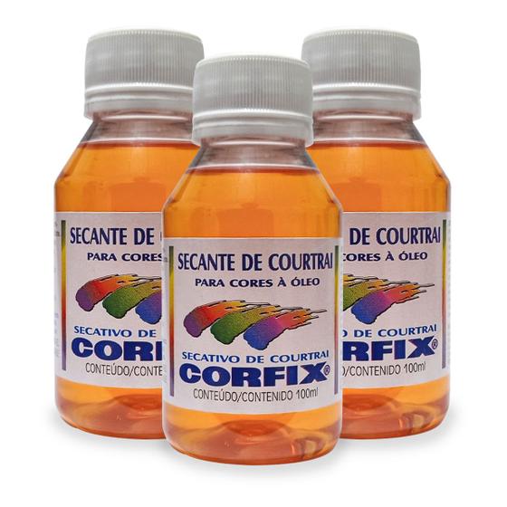 Imagem de Kit 3x Secante de Courtai 100ml Corfix