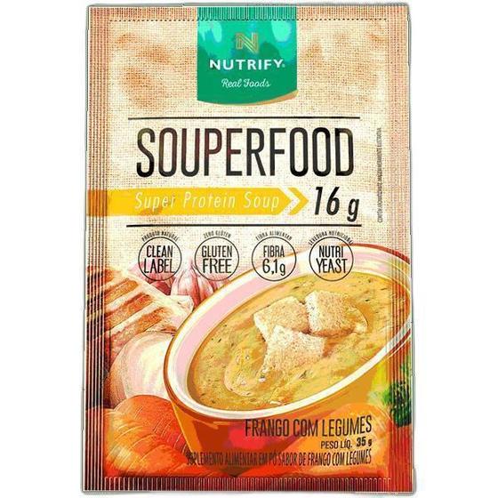 Imagem de Kit 3X: Sopa Proteica Vegana Souperfood Frango Legumes