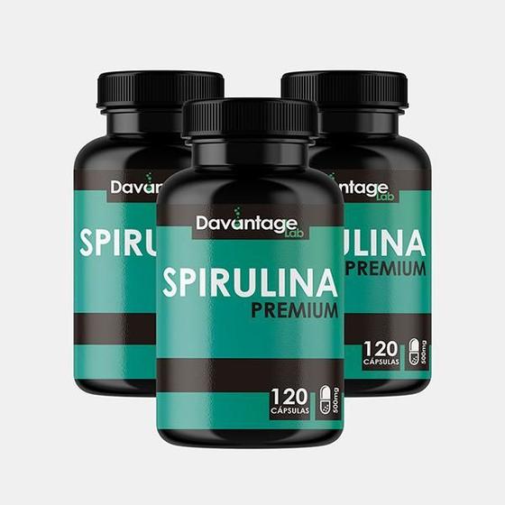 Imagem de Kit 3x  Spirulina  - Espirulina - 100% Natural