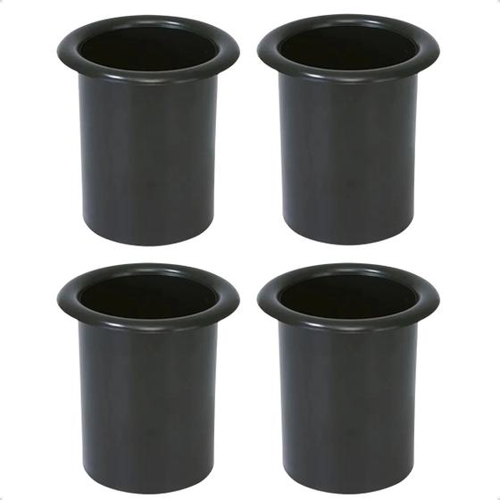 Imagem de Kit 4 Aerodutos Com 2 Polegadas Para Caixa Acústica De Som Automotivo Som Alta Qualidade Profissional