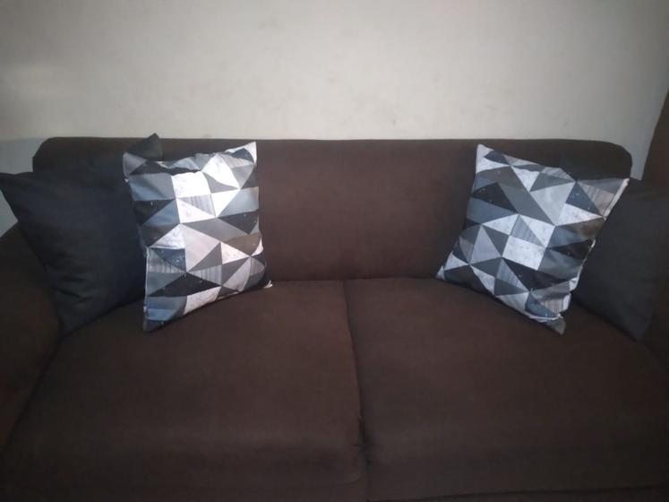 Imagem de Kit 4 Almofadas Cheias Lindas Quarto Sala Sofá Com Refil 