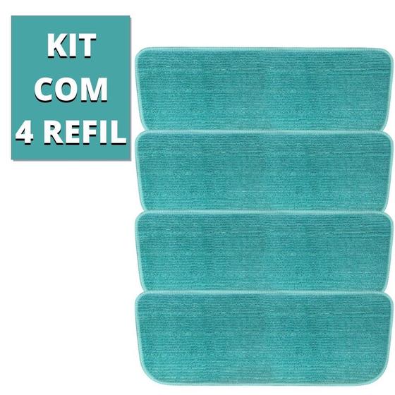 Kit 4 Almofadas Refil Microfibra Vassoura Mop Spray Esfregão Boni é boa?