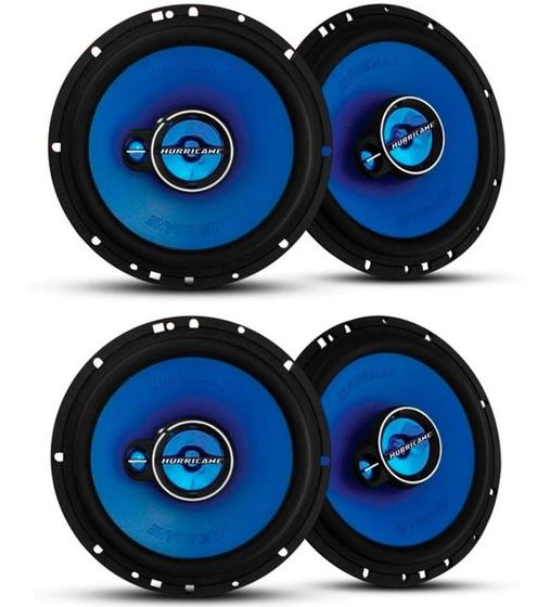 Kit 4 Alto Falante Porta Hurricane 6 Polegadas 200w Triak - Alto ...