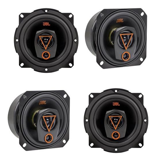 Kit 4 Alto Falantes Triaxiais JBL 4TRMS80 + 5TRMS80 80 Watts Rms