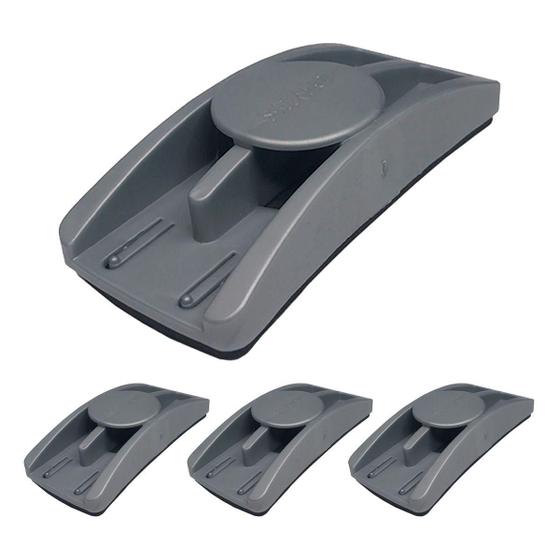 Imagem de Kit 4 Apagador de Quadro Branco lousa Stalo com Porta caneta Profissional