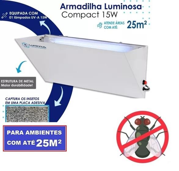 Imagem de Kit 4 Armadilhas Luminosa Adesiva Restaurante, Açougue,Padarias,Supermercados, Comércio, Pizzaria