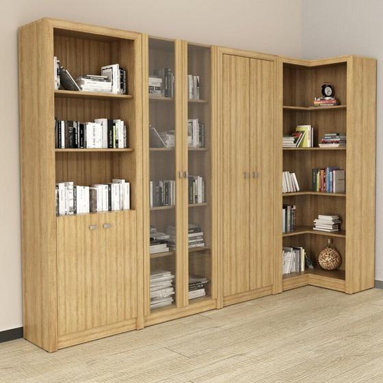 Imagem de Kit 4 Armários Multiuso de Escritório com 6 Portas