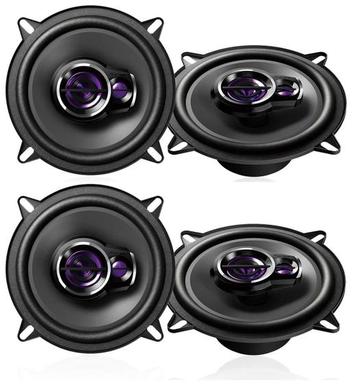 Imagem de Kit 4 Auto Falante Automotivo Pioneer 5 Polegadas Triaxial 50w Rms Cada Ts-1360br