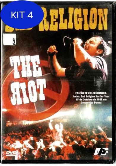 Imagem de Kit 4 Bad Religion - The Riot - Edição De Colecionador - Dvd