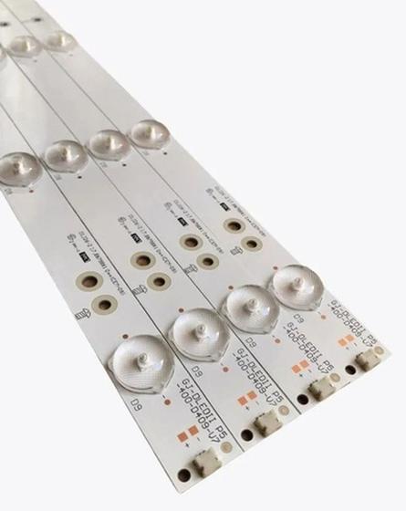 Imagem de Kit 4 Barra Led Compativel Aoc Le40d1442 40d1442/20 40d1452