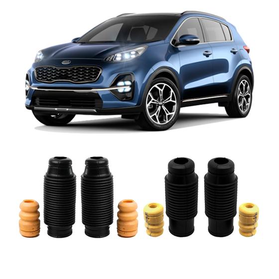 Imagem de Kit 4 Batente Suspensão Dianteira Traseira Sportage 2017/21