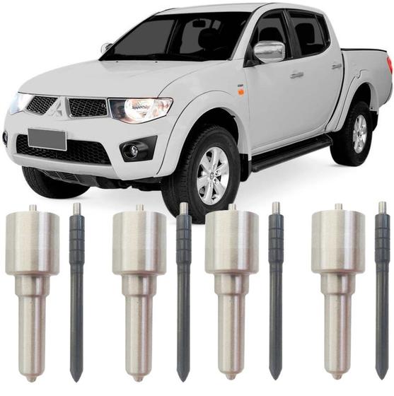 Imagem de Kit 4 Bico Injetor Diesel L200 Triton e Pajero Full 3.2 Turbo Diesel de 2008 À 2016